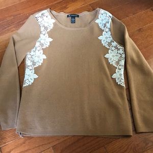 INC Brown Sweater